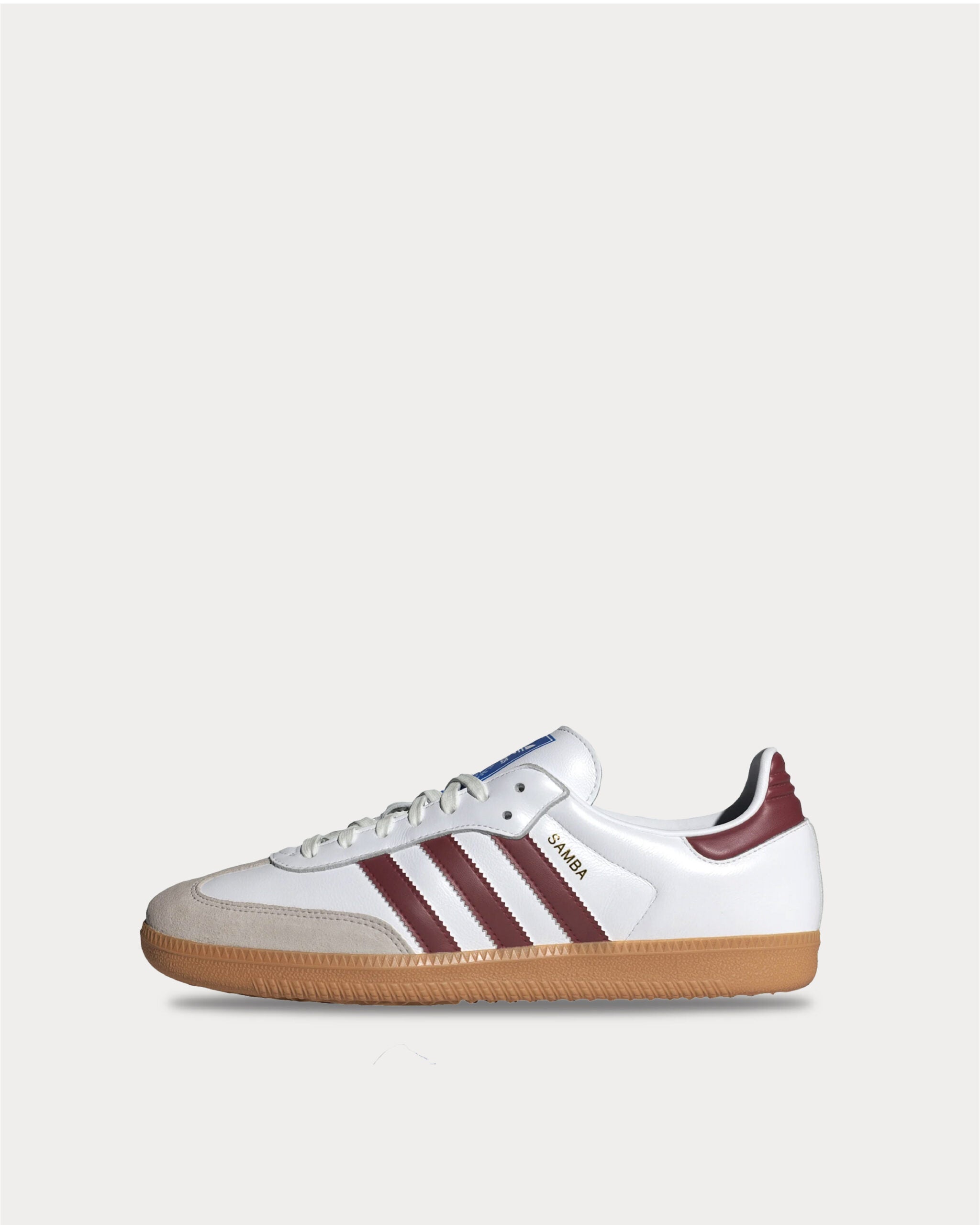 スニーカー Adidas xSporty&Rich Samba OG Cloud White Collegiate Burgundy Samba OG Sporty & Rich White Core Burgundy - APLUG – APLUG PL
