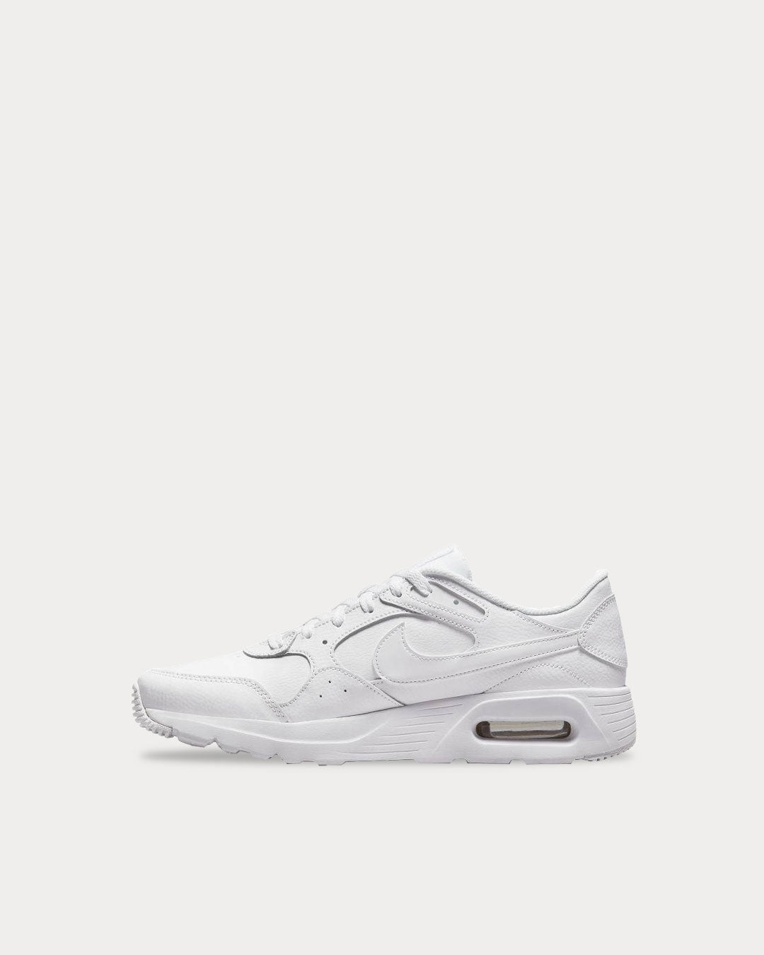 Nike Air Max SC Leather White/White/White – Sole Academy