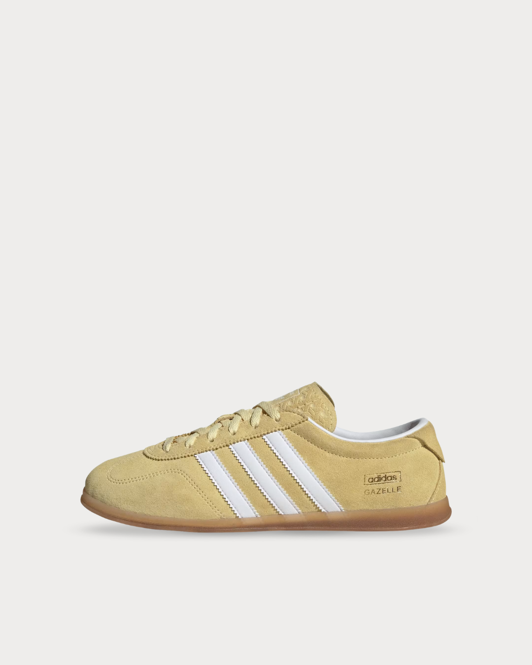 WMNS adidas Gazelle Low Pro - Almost Yellow / Cloud White / Gum Light Brown JR8894