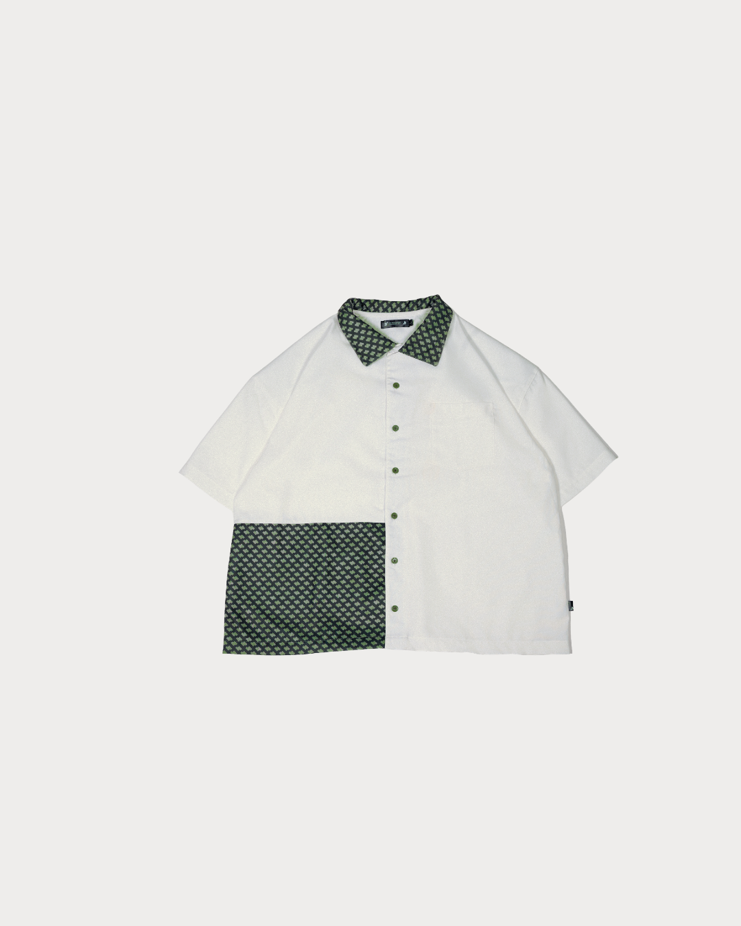 Sole Academy Patchwork Polo - White