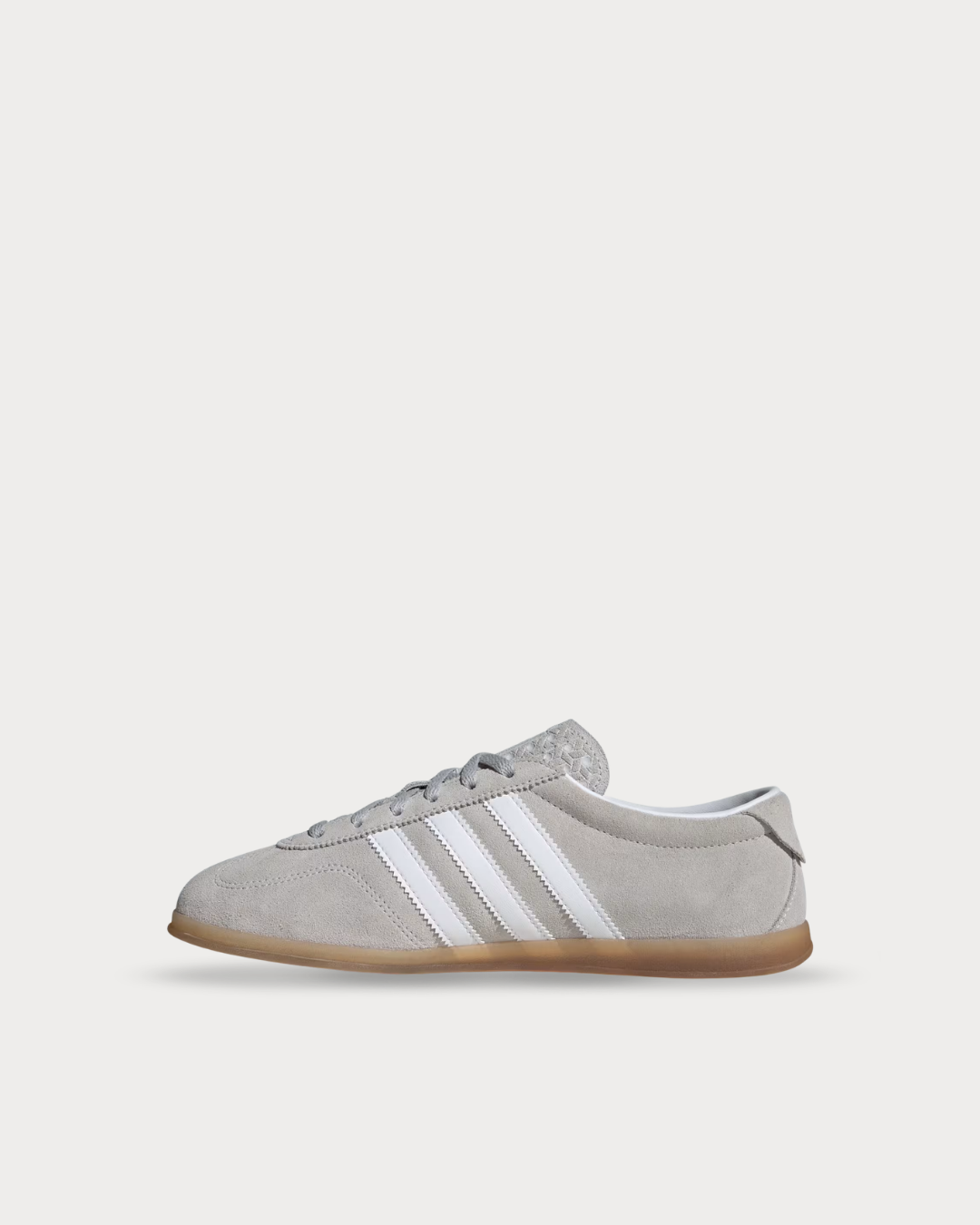 WMNS adidas Gazelle Low Pro -  Grey Two / Cloud White / Gum JS4516