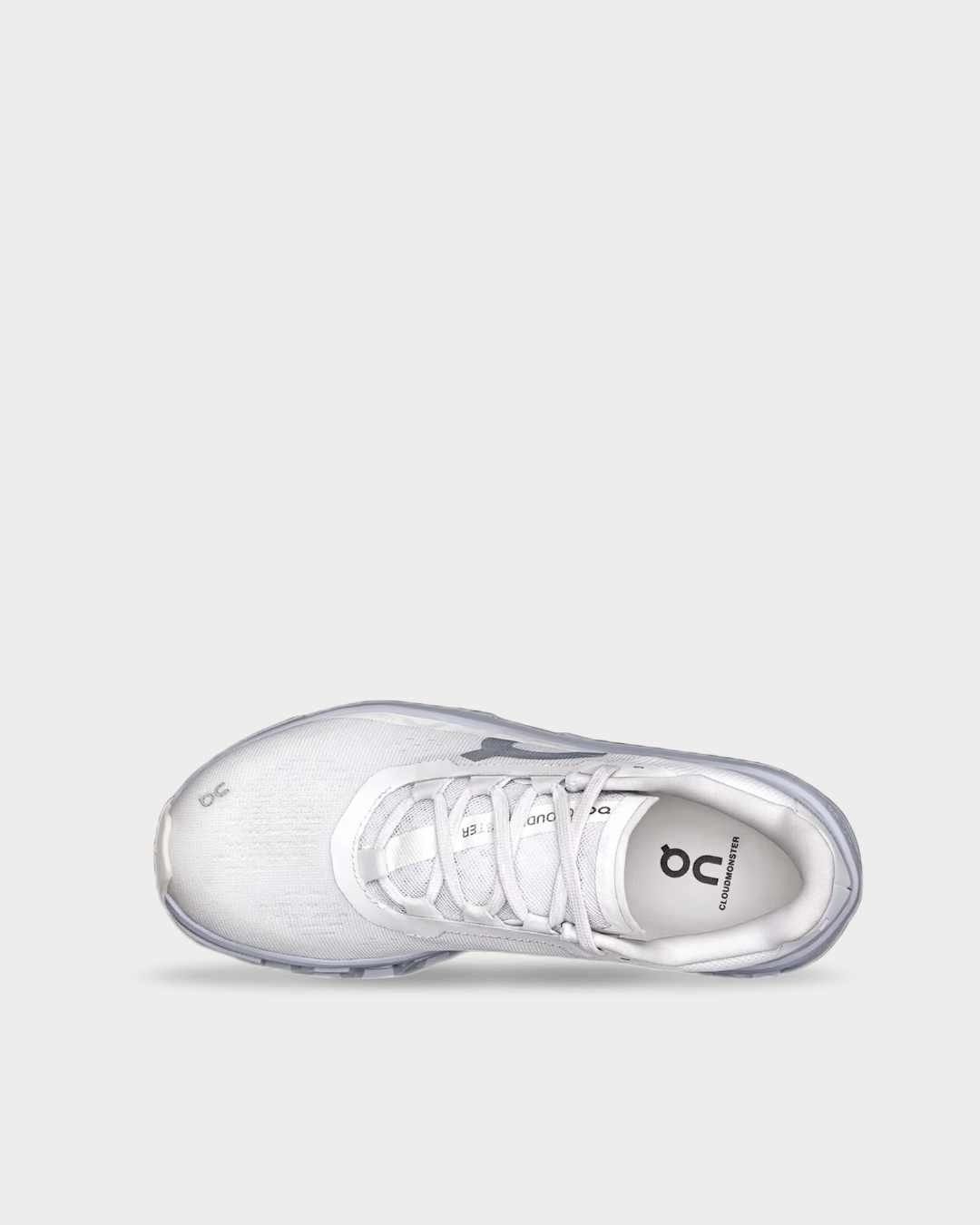 ON Cloudmonster Men - White | Glacier