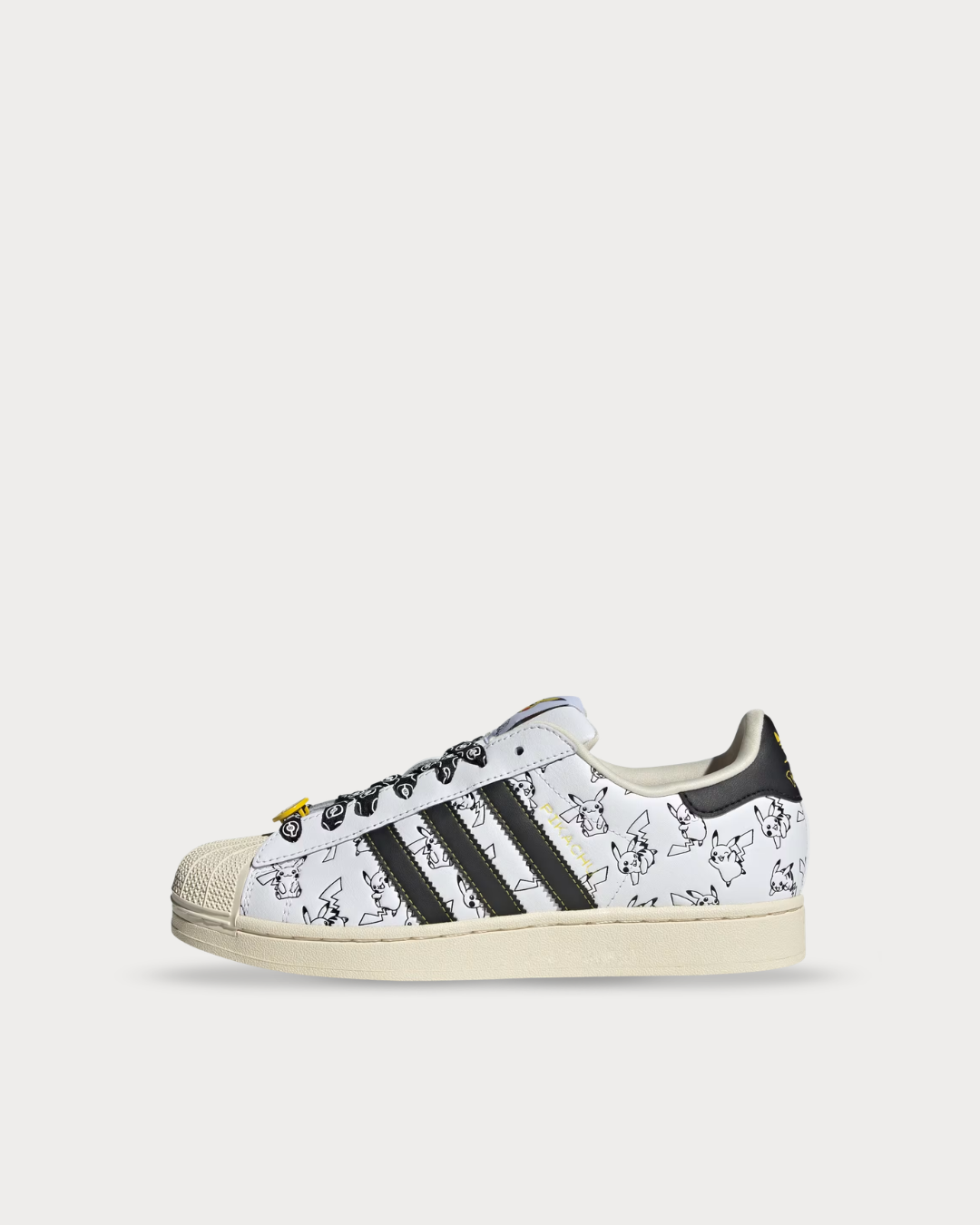 adidas Superstar II x Pokémon Pikachu - Cloud White / Core Black / Gold Metallic KI2857
