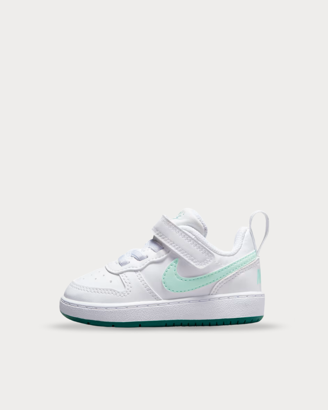 Kids Nike Court Borough - White/Geode Teal/Jade Ice DV5458-125