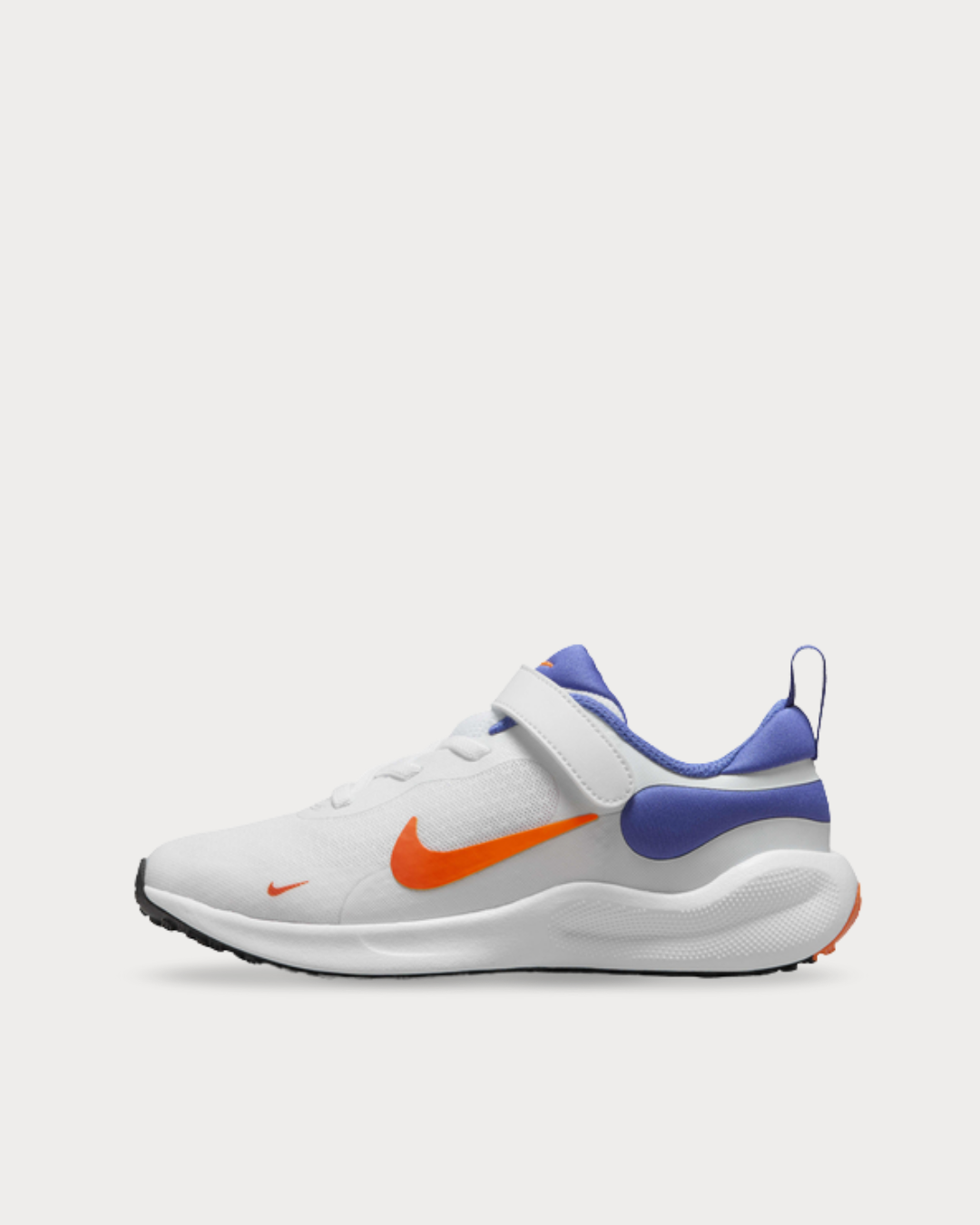 Kids Nike Revolution 7 - White/Astronomy Blue/Total Orange/Team Orange