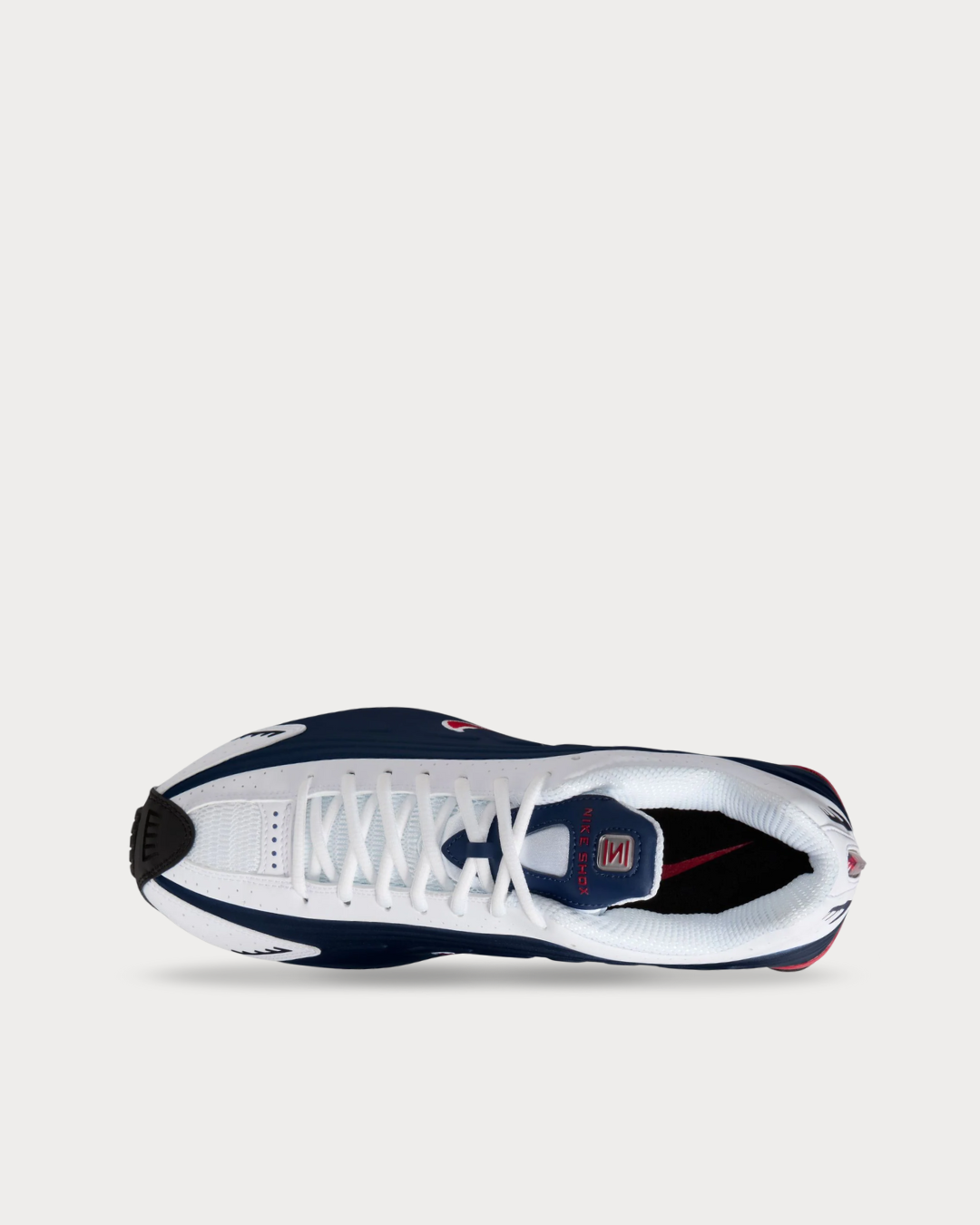Nike Shox R4 USA 2025 - Midnight Navy/White/Metallic Silver/Gym Red