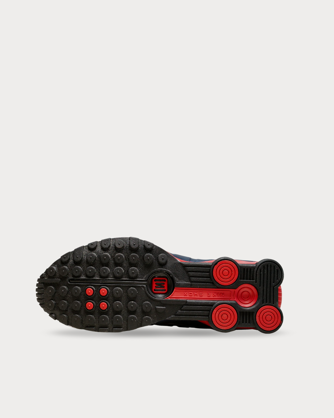 Nike Shox R4 USA 2025 - Midnight Navy/White/Metallic Silver/Gym Red