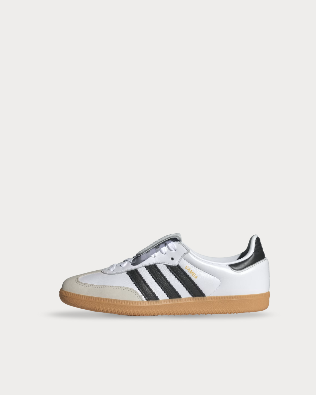 WMNS adidas Samba LT - Cloud White / Core Black / Gold Metallic