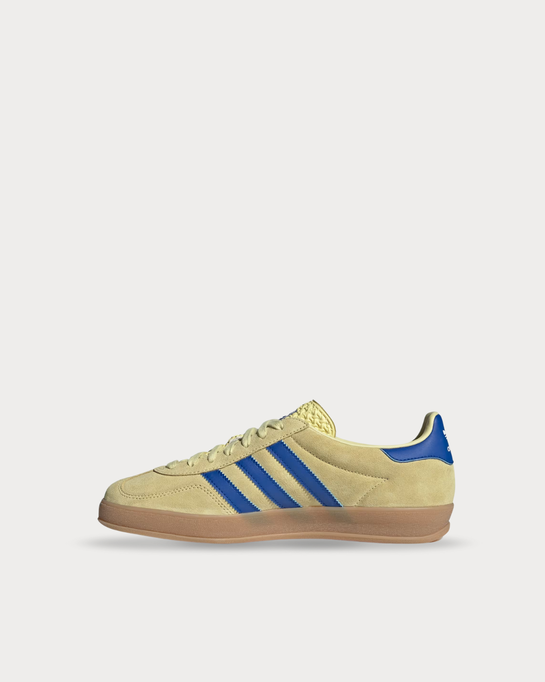 adidas Gazelle Indoor - Powder Yellow / Royal Blue / Cloud White