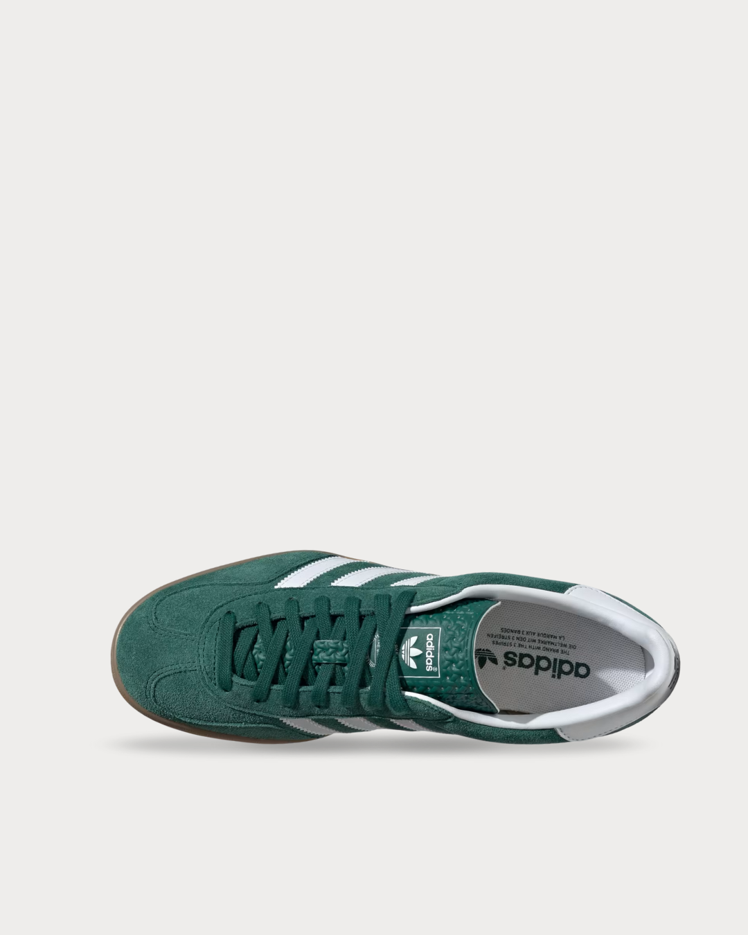 adidas Gazelle Indoor - Collegiate Green / Cloud White / Gum
