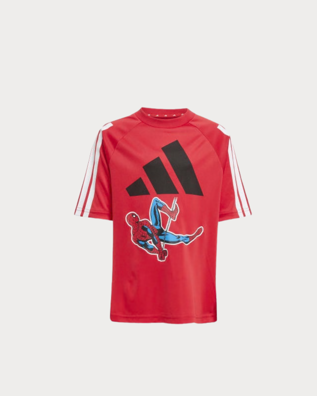 Kids adidas Marvel Spider-Man Tee - Pure Ruby / White (Red) JM0832