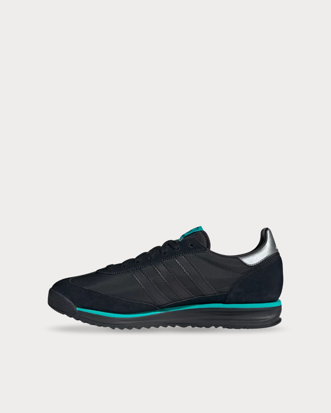adidas Black SL 72 RS MERCEDES - Core Black / Core Black / Silver Metallic
