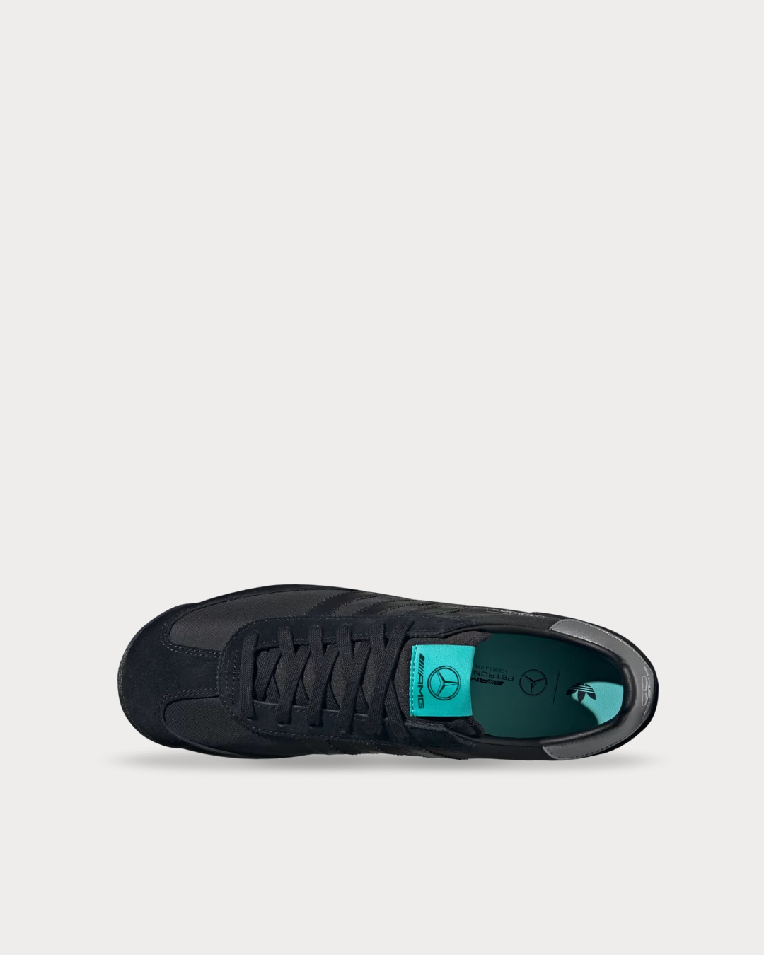 adidas Black SL 72 RS MERCEDES - Core Black / Core Black / Silver Metallic
