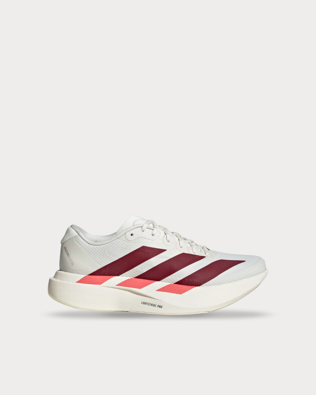 WMNS adidas Adizero EVO SL - Off White / Shadow Red / Preloved Scarlet