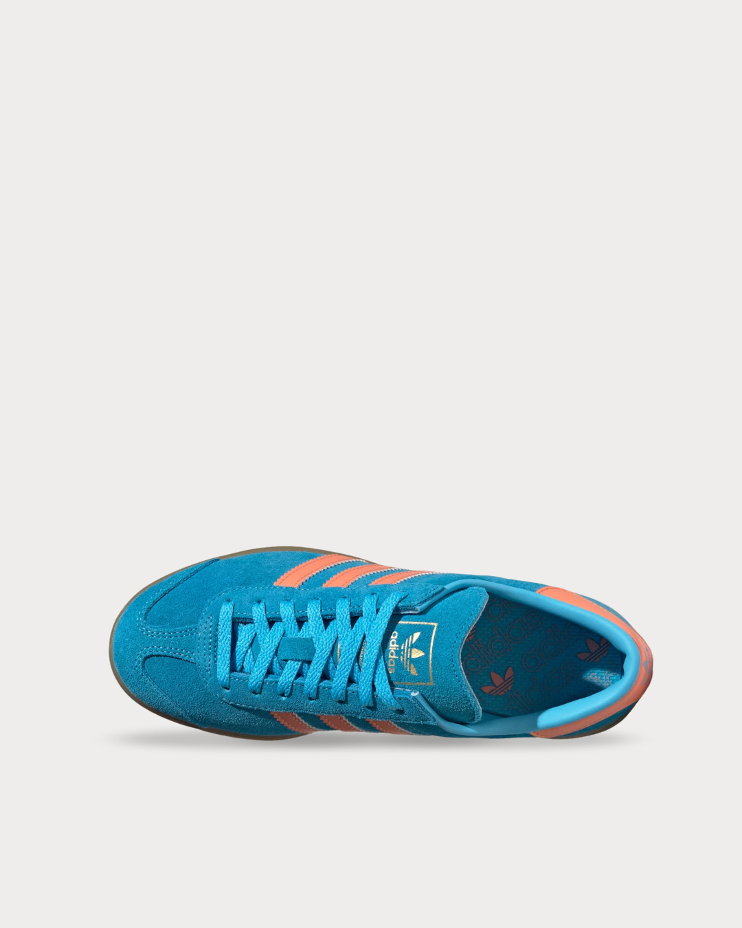 WMNS adidas Hamburg - Sky Rush / Semi Coral / Gold Metallic