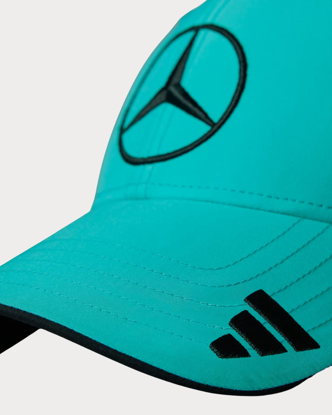 adidas MERCEDES - AMG Petronas Mercedes Formula One Driver Cap - Semi Mint Rush / Black