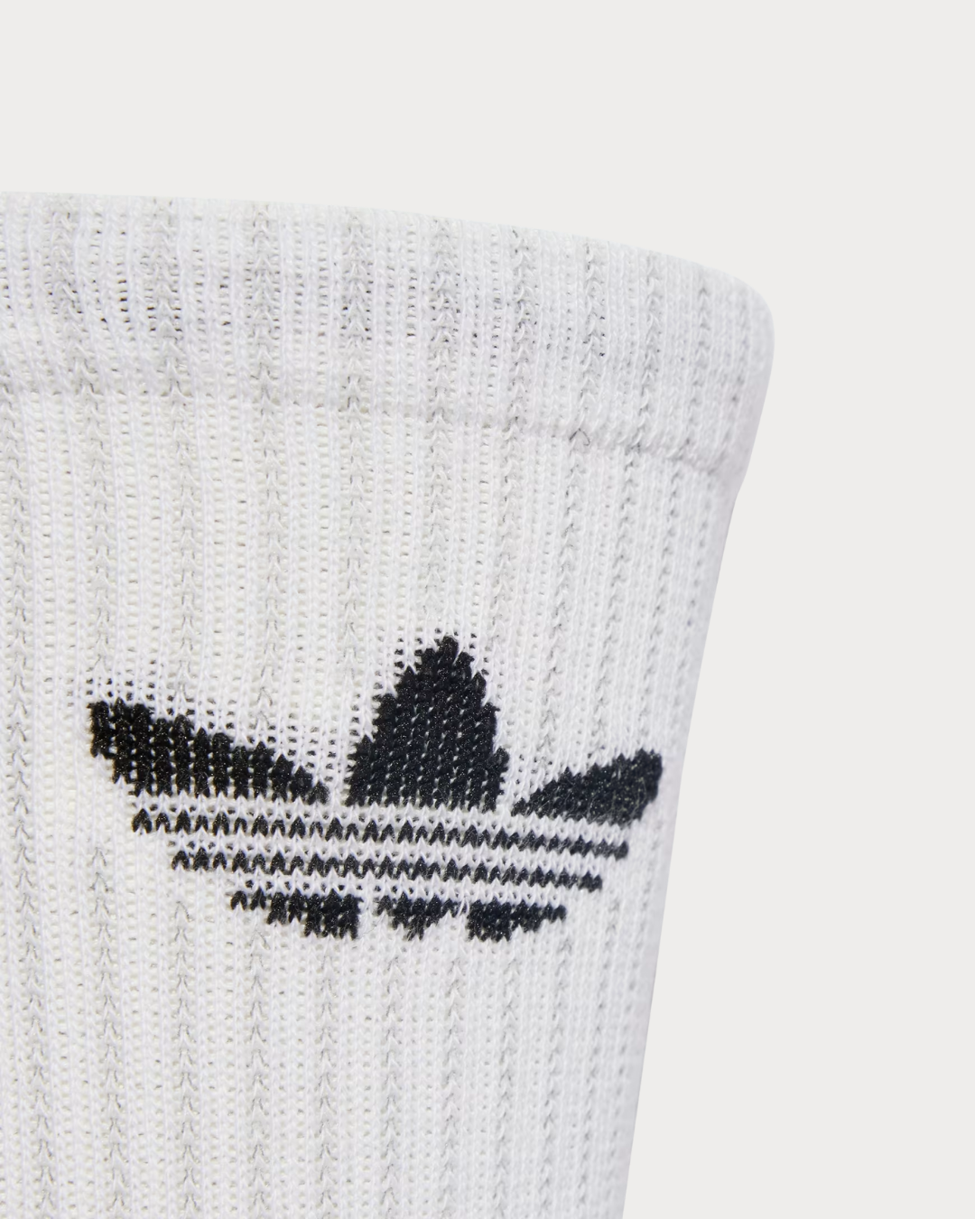 adidas Reflective Crew Socks 2 Pairs - White / Reflective Silver