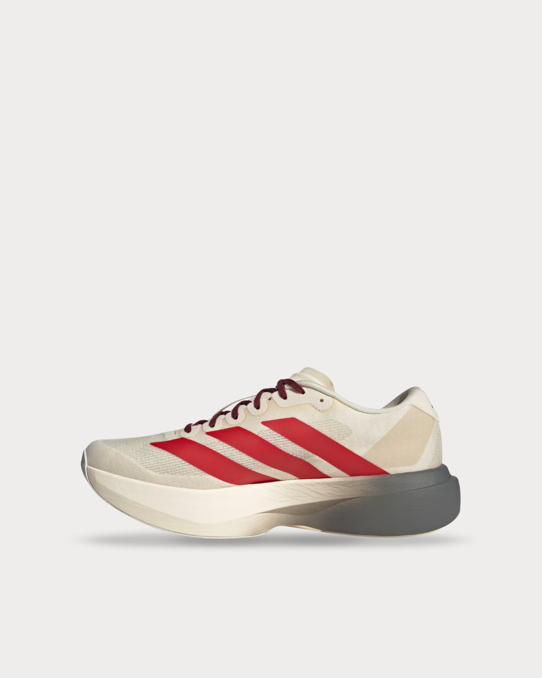 adidas adizero Evo SL - Wonder White / Better Scarlet / Shadow Red