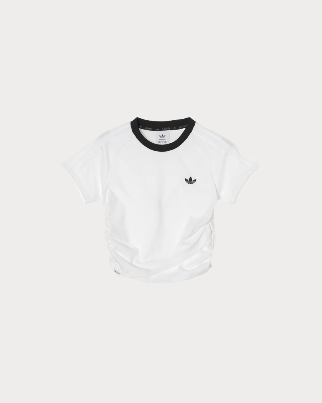 adidas Adiluna Season 2 x JENNIE Layered Tee - White LD4968