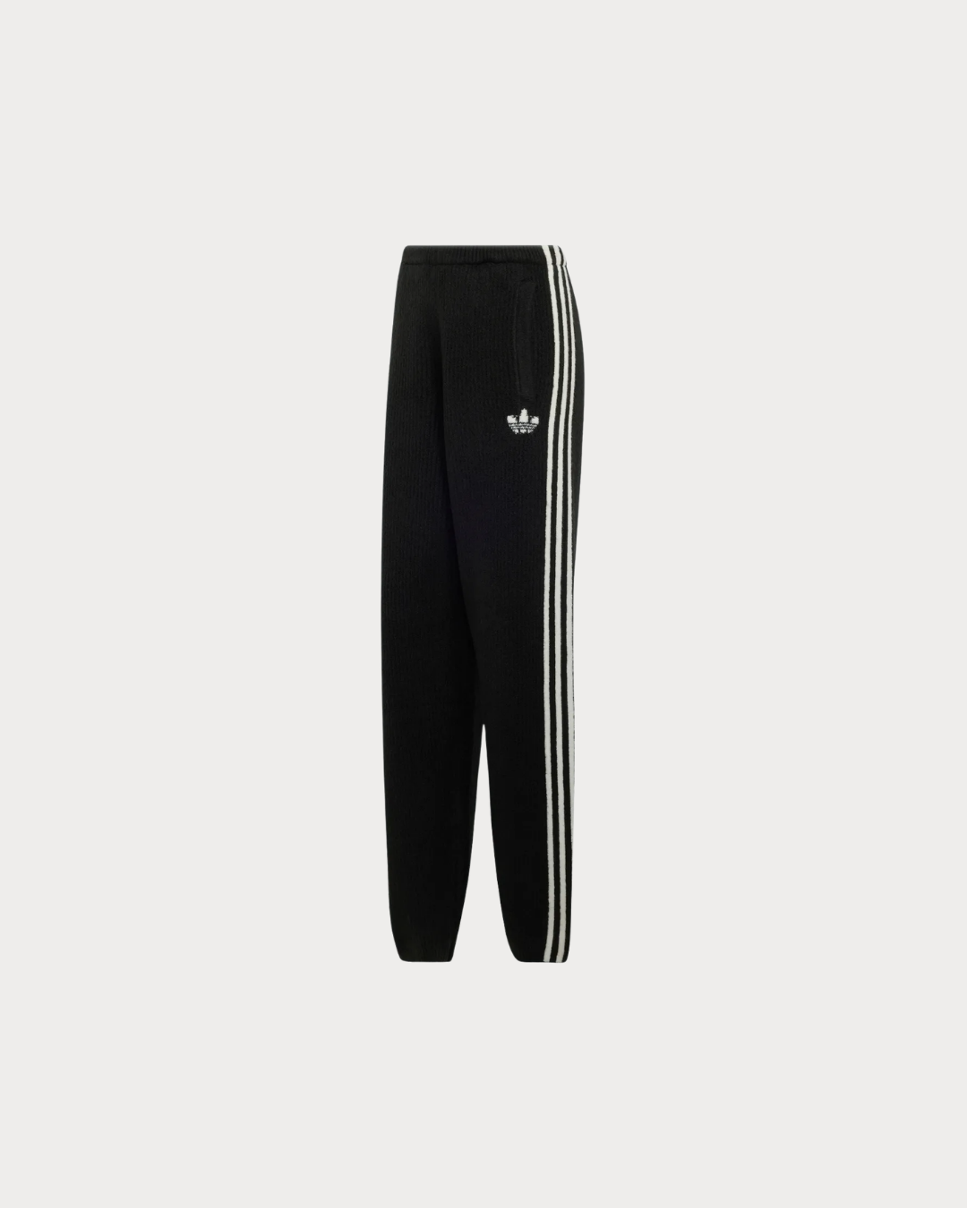 adidas Adiluna Season 2 x JENNIE Knitted Loose Pants -  Black LD8918