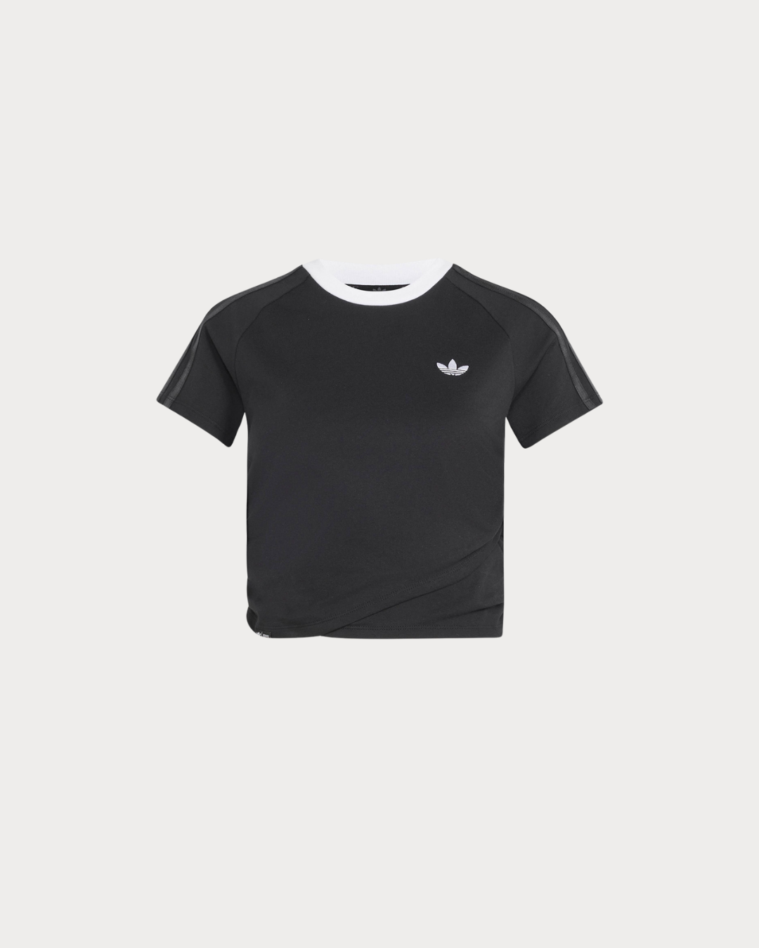 adidas Adiluna Season 2 x JENNIE Layered Tee - Black LD8928