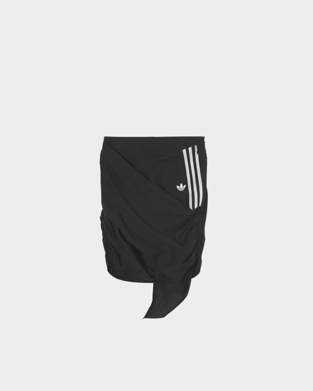 adidas Adiluna Season 2 x JENNIE Knit Wraparound Skirt - Black LD8930