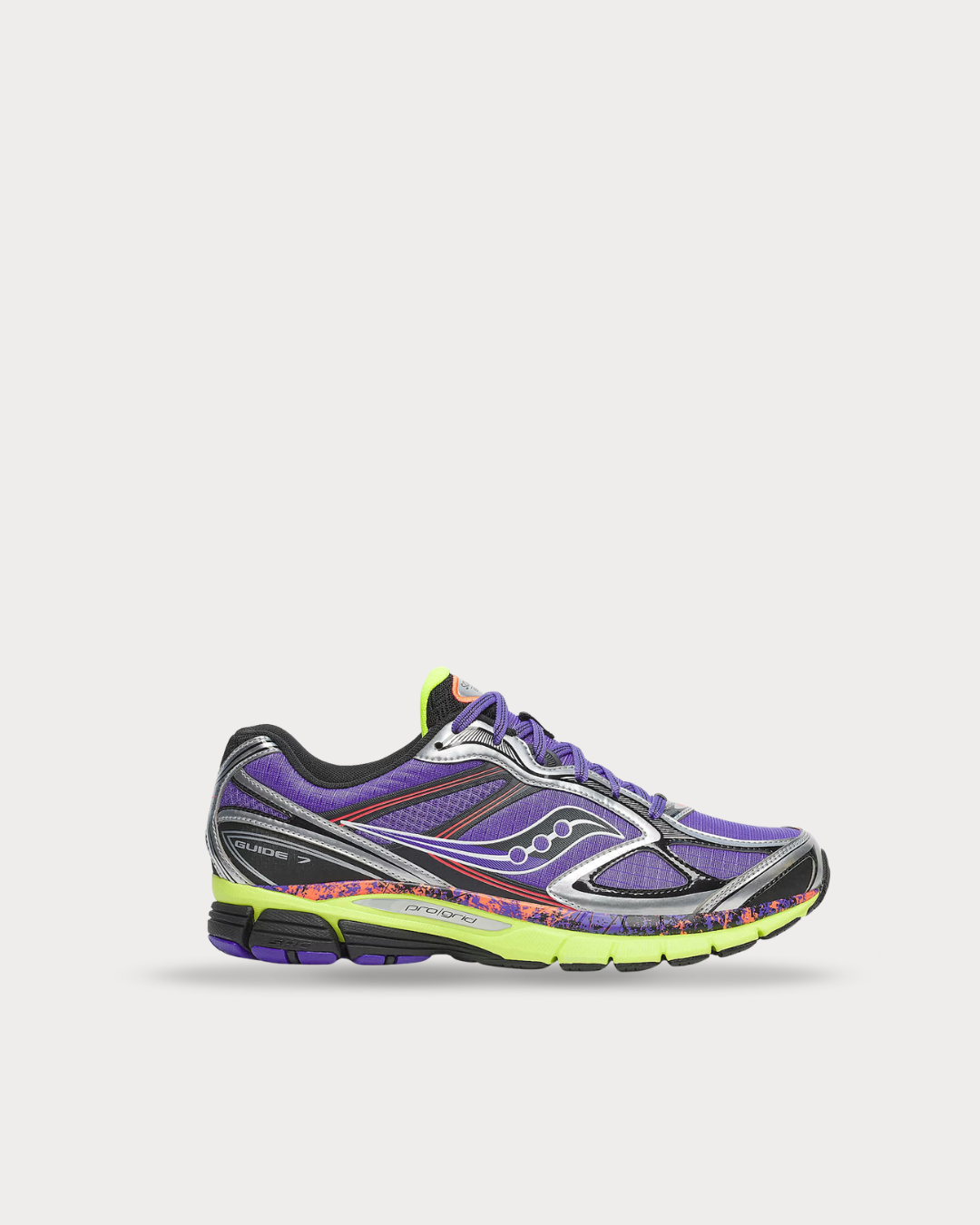 Saucony ProGrid Guide 7 HI Octane - Purple / Citron