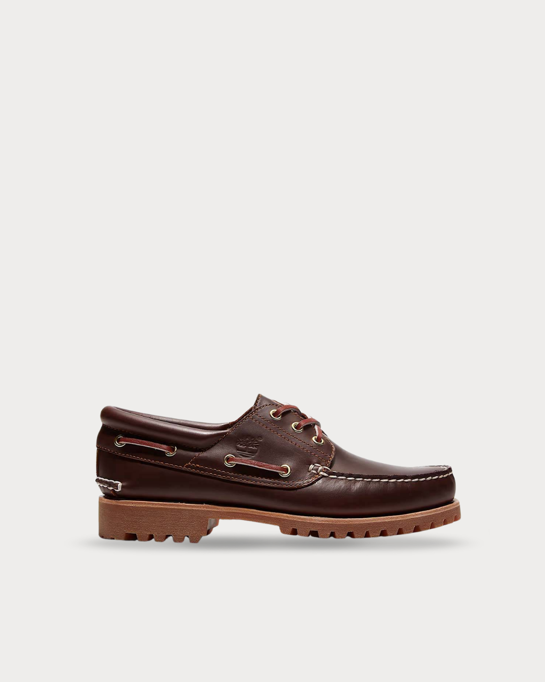 Timberland 3-Eye Lug Handsewn Boat Shoe - Brown