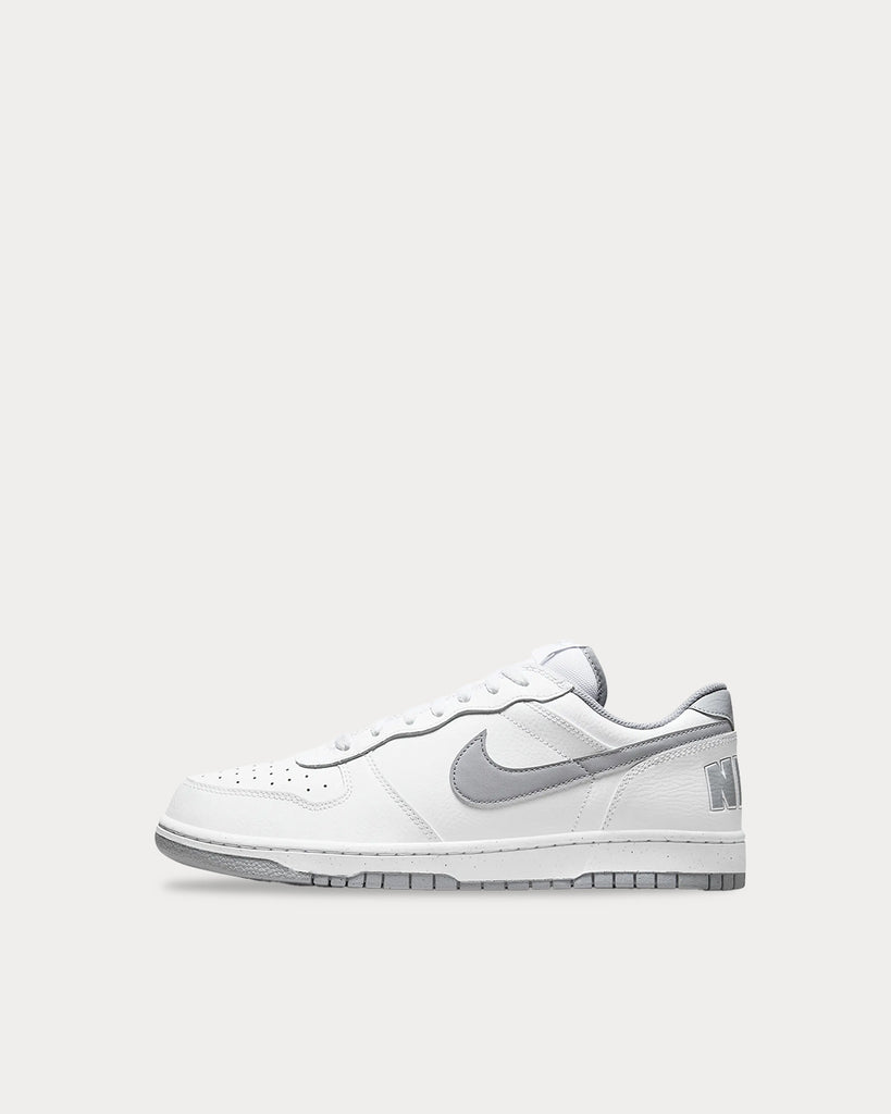 国内配送 NIKE BIG NIKE LOW WHITE/WOLF GREY Nike Big Low White / Wolf Grey - Sep 2024 - 355152-106